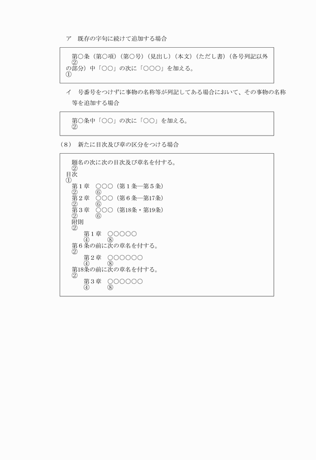 公用文に関する規程