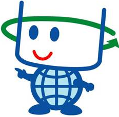 廿日市市の環境マスコットキャラクター「ハーツ君」