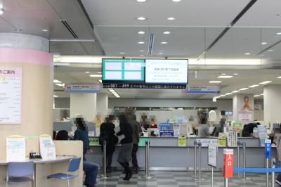 設置の様子：市民課窓口