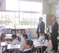 阿品台西小学校訪問