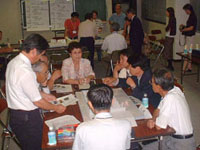 市民活動支援センター設立検討市民ワーキング風景