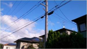 防犯灯の写真