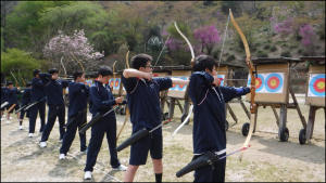 佐伯高校アーチェリー