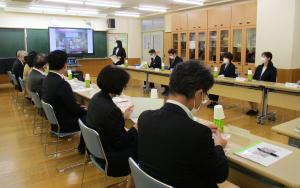 懇談の様子