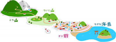 廿日市市移住定住促進イラスト