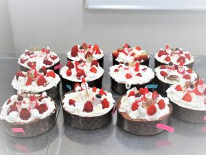 クリスマスケーキを作っている様子6