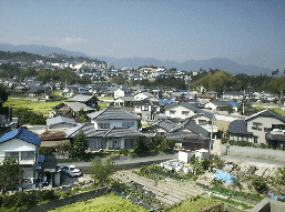 センターから来た方面を望む