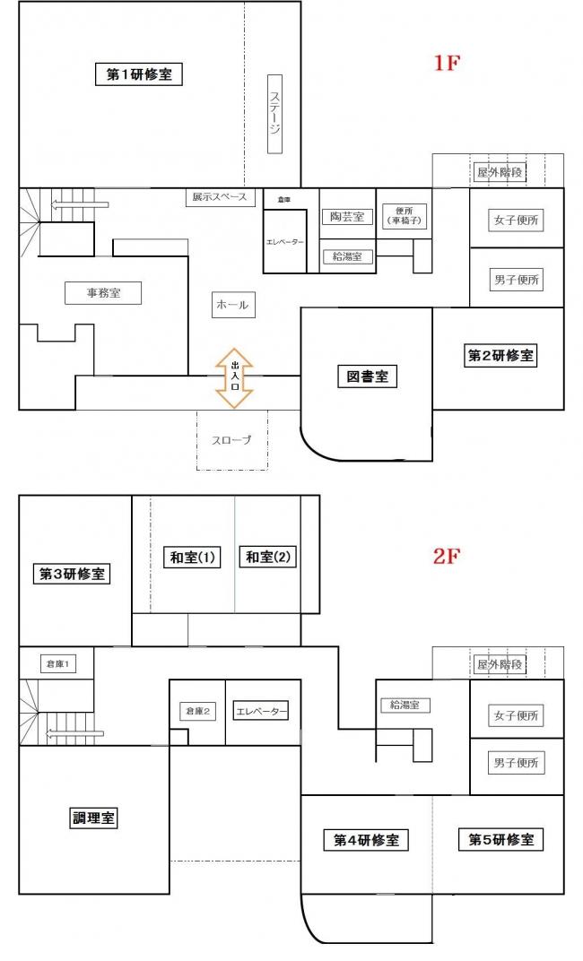 宮園市民センターの図面