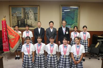 山陽女学園テニス部のみなさん