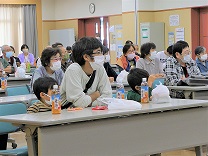 子どもたちも参加