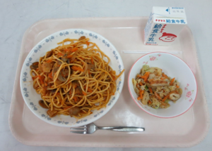 細切り野菜のごまドレッシング写真