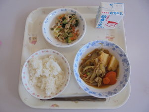 カレー風味肉じゃが写真