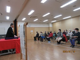 てい朝さん入場