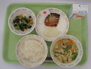 宮島学校給食センターの5月22日の給食写真