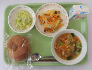 宮島学校給食センターの5月25日の給食写真