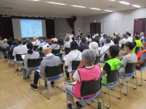 防災出前講座　会場の様子