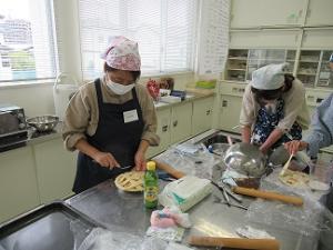 仕上げの様子