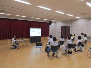 講師のお話　会場の様子