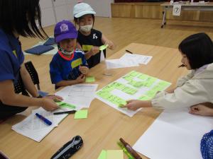 グループワーク「地震があったら家の中はどうなってる？」