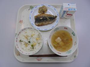 吉和学校給食センター和食献立写真