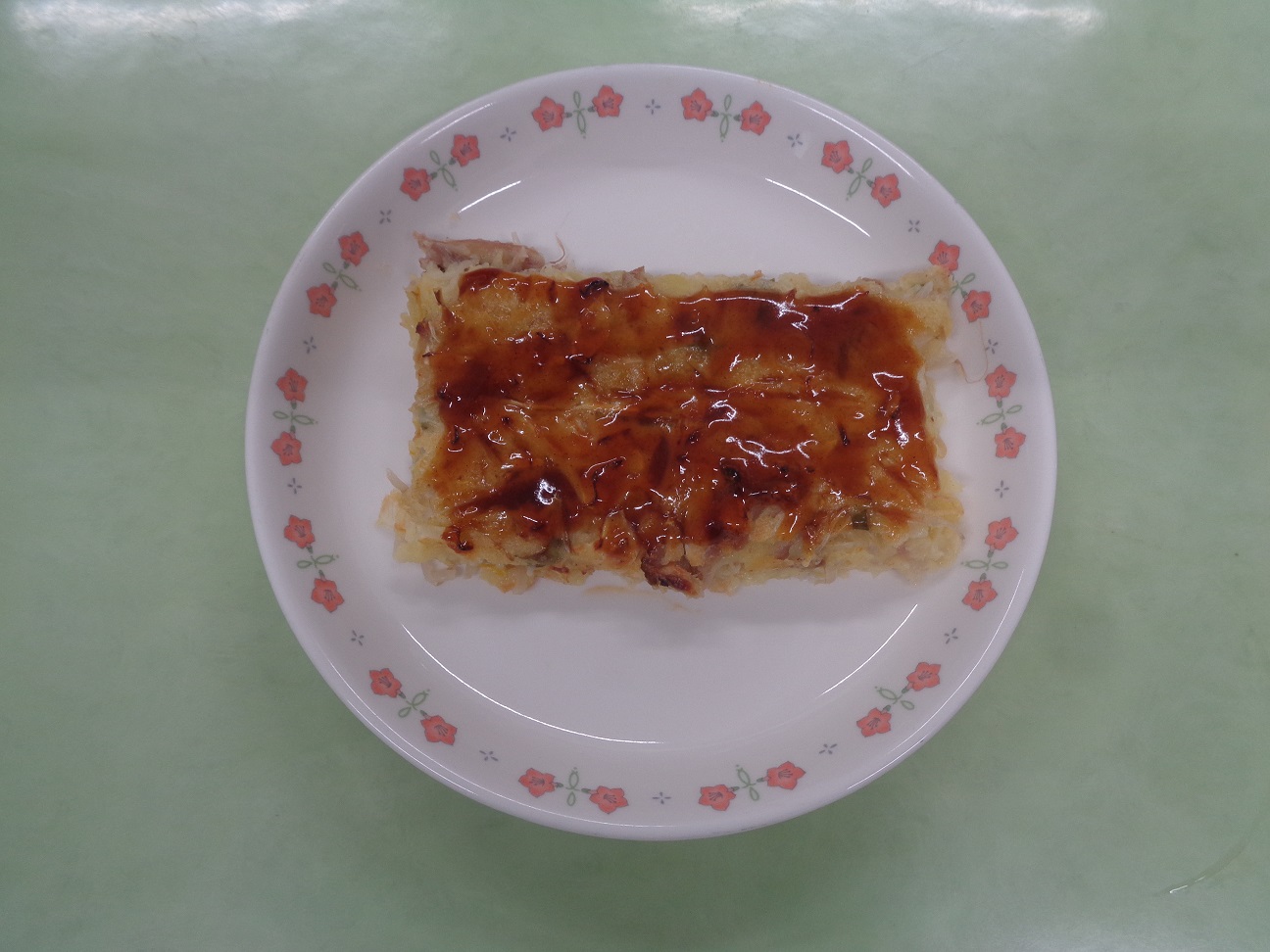 宮島学校給食センター1月18日のHiroshima特製モリモリ焼きの写真
