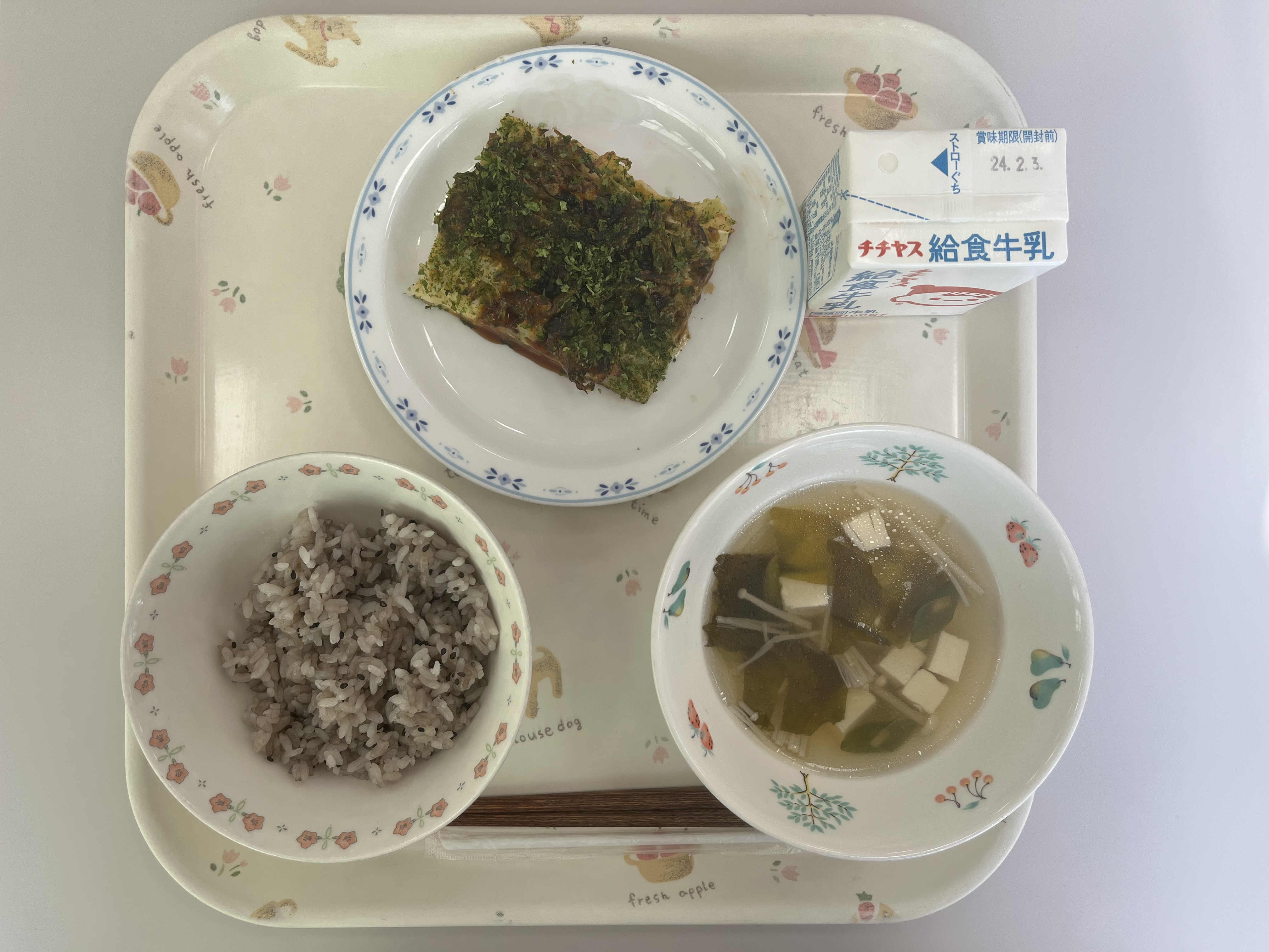 吉和学校給食センター1月29日の給食写真