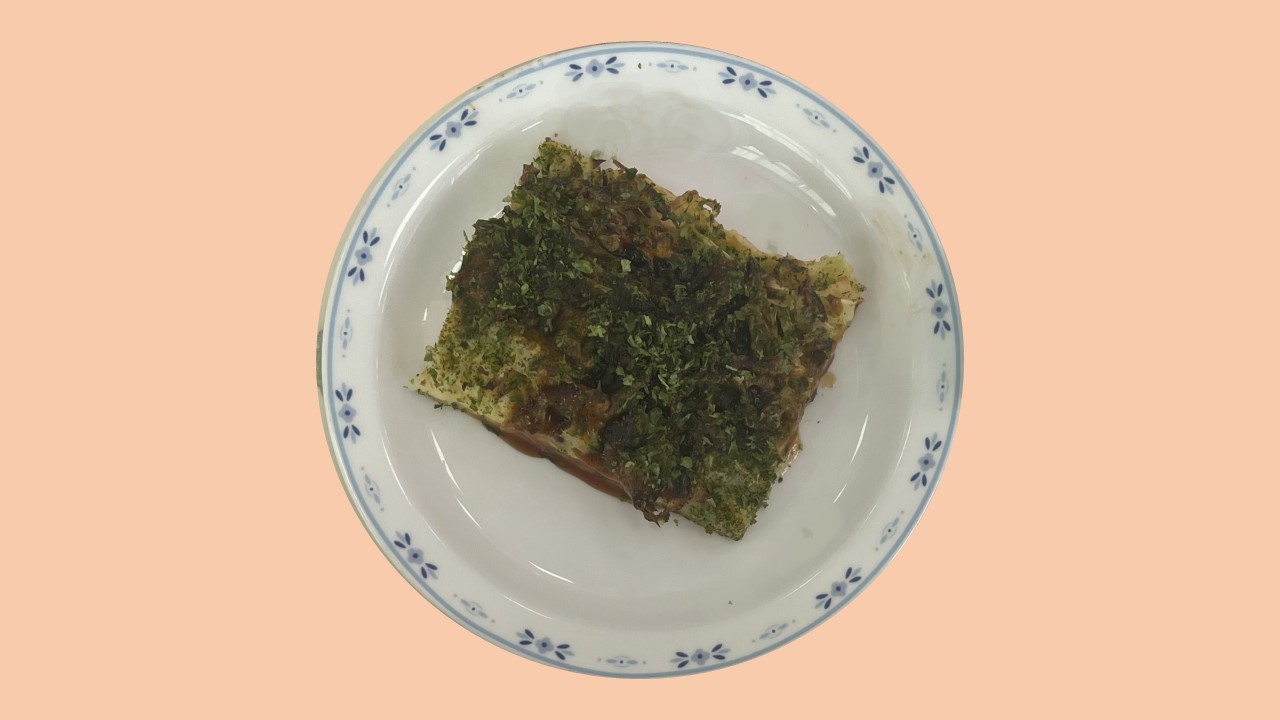 吉和学校給食センター1月29日のHiroshima特製モリモリ焼きの写真