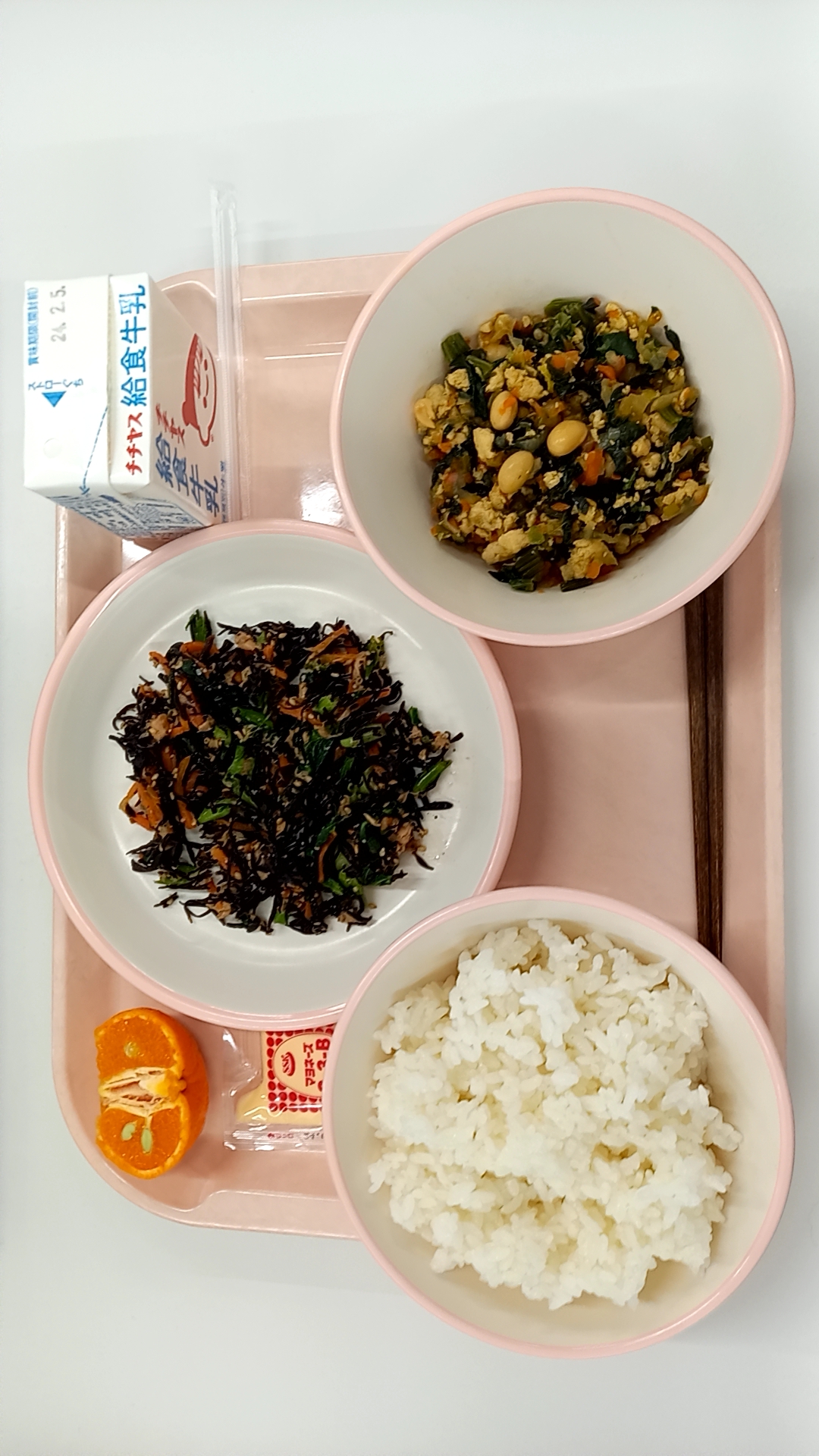 大野学校給食センター1月31日の給食写真