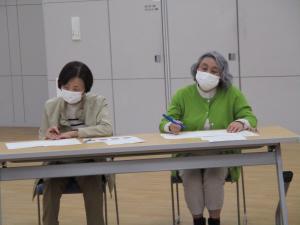 参加者の様子（2人）