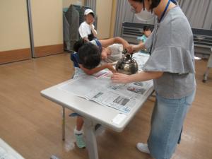 スライムを作っている様子2