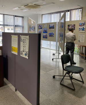 市民活動センター展示の様子１