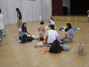 お母さん同士の交流