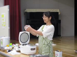 調理の講師