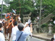 御陵衣祭馬とばし