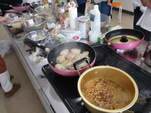 お料理の途中経過