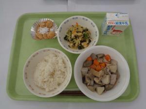 宮島学校給食センターの献立写真
