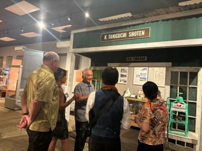 ハワイ日系人会館訪問写真