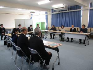 学校説明の様子