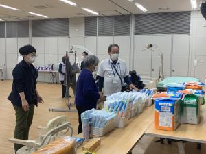 会場の様子（紙おむつ）