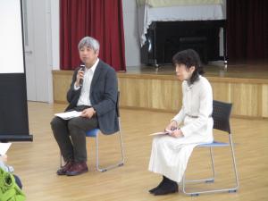 トークセッションの様子