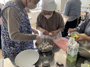 調理実習の様子