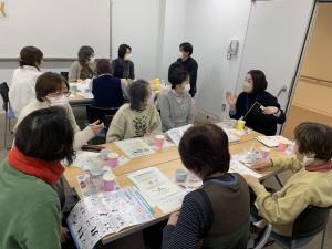 フレイルカフェの参加者の様子