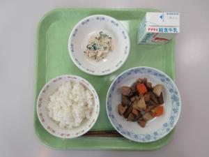吉和学校給食センターの1月29日の献立写真