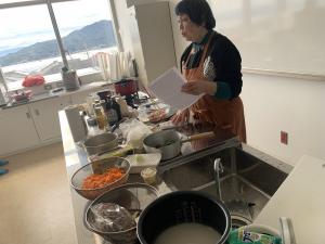 シェフの安部さん