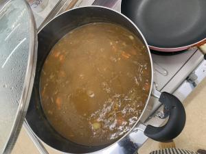 お鍋のカレー