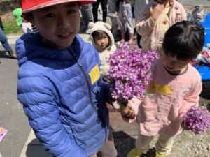 れんげの花束