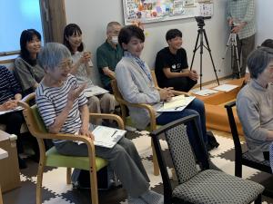 参加者と対話