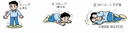 ストップ　ドロップ　アンド　ロール
