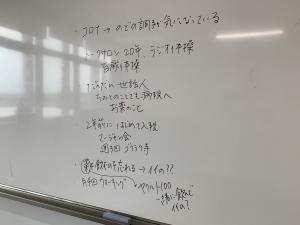 皆さんの聞きたいこと（ホワイトボード）
