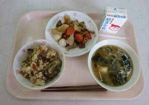 佐伯地域の給食写真